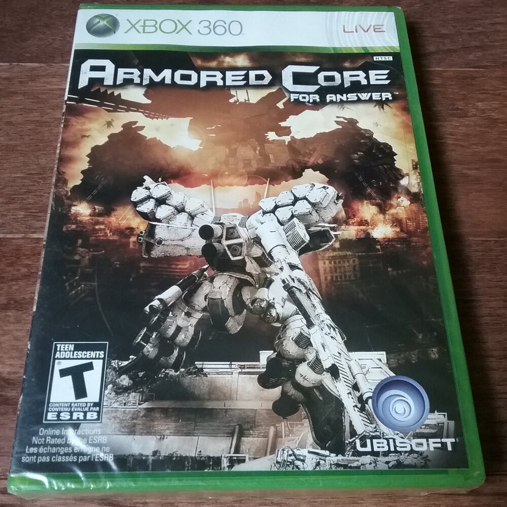Armored Core For Answer (Microsoft Xbox 360, 2008) Brand New & Sealed Read Desc.
